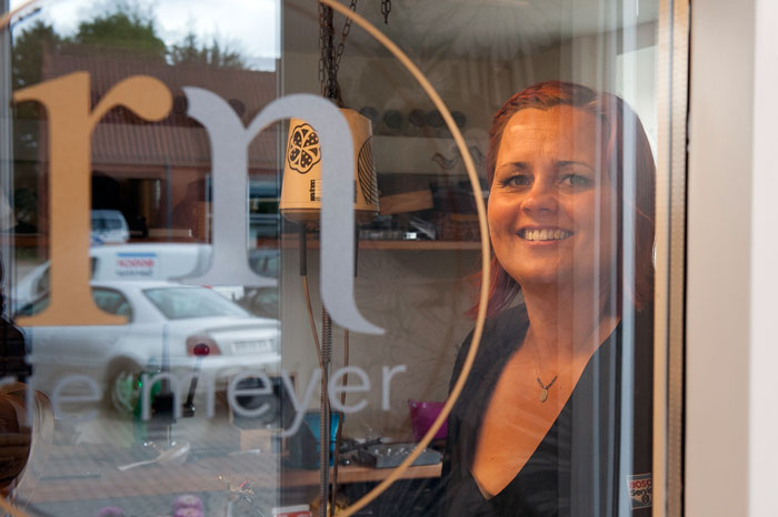 Rie Meyer ultimative mål er at tilfredse sine kunder. Arkivfoto Dieter Skovbo