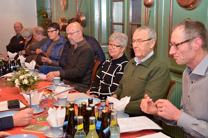 Der var et godt femmøde til generalforsamlingen i Gråsten Venstre. Foto Tove Hansen