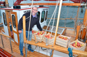 Æblesejllads til Flensborg Foto Tove Hansen