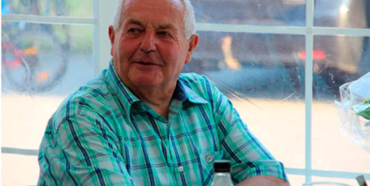 Børge Knudsen har i 40 år ydet en frivillig indsats i Nybøl Idrætsforening.