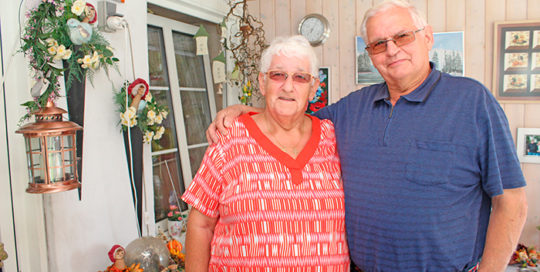 Elna og Hans Petersen har på lørdag været gift i 50 år.