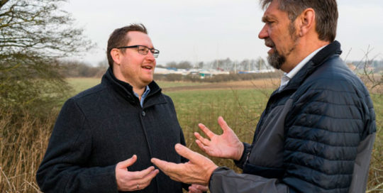 Daniel Staugaard og Carl-Erik Jensen er enige om, at en lokalplan skal holde længere end 5 år.