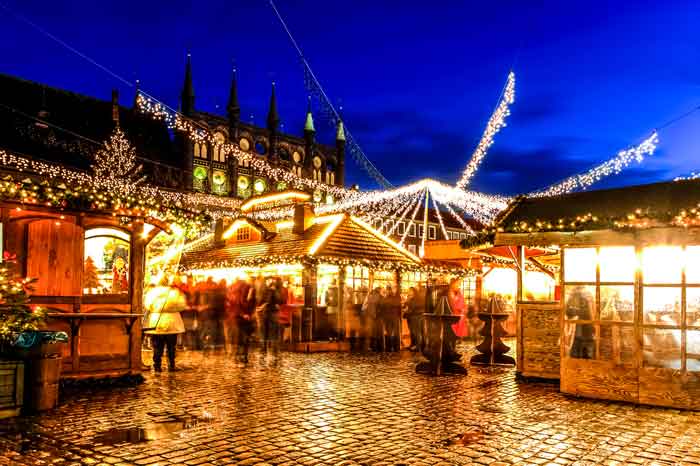 Julemarked i Lübeck