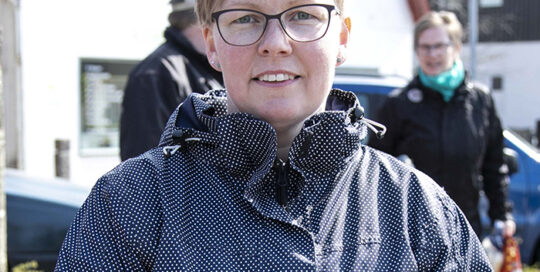 Formand for Broager Ringridning Anne K. Jonsson