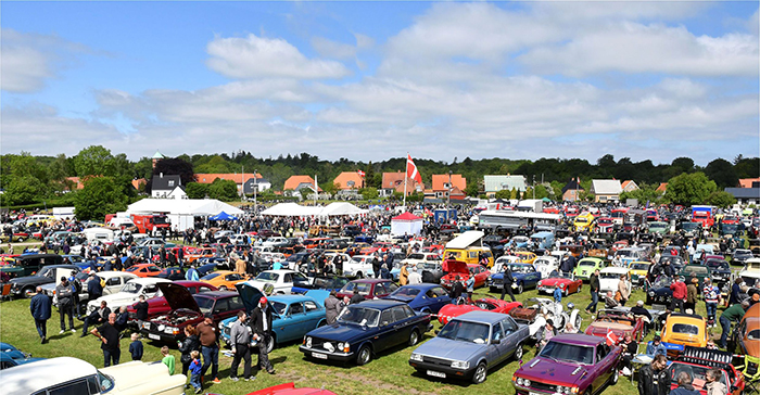 Oldtimerløbet panorama mast 1