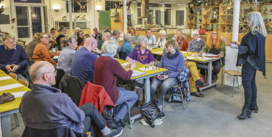 Generalforsamlingen blev holdt på Gråsten Landbrugsskole. Foto Søren Gülck