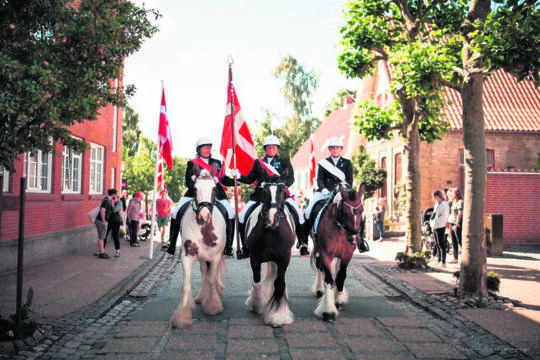 Broager Ringridning finder sted for 119. gang og forventes at samle i omegnen af 100 ryttere under galgerne. Arkivfoto