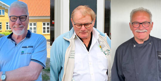 Årets Ildsjæl 2025 skal vælges blandt disse tre kandidater: Hans Chr. Thordsen, Svend Villadsen og Finn Kristensen