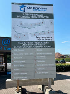 Byfornyelsen i Padborg Torvecenter holder tidsplan