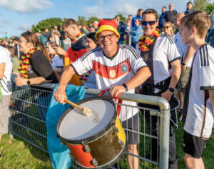 De unge dystede i weekenden om bolden ved Sønderjyllands Cup, der blev afviklet for 36. gang. Foto Søren Gülck