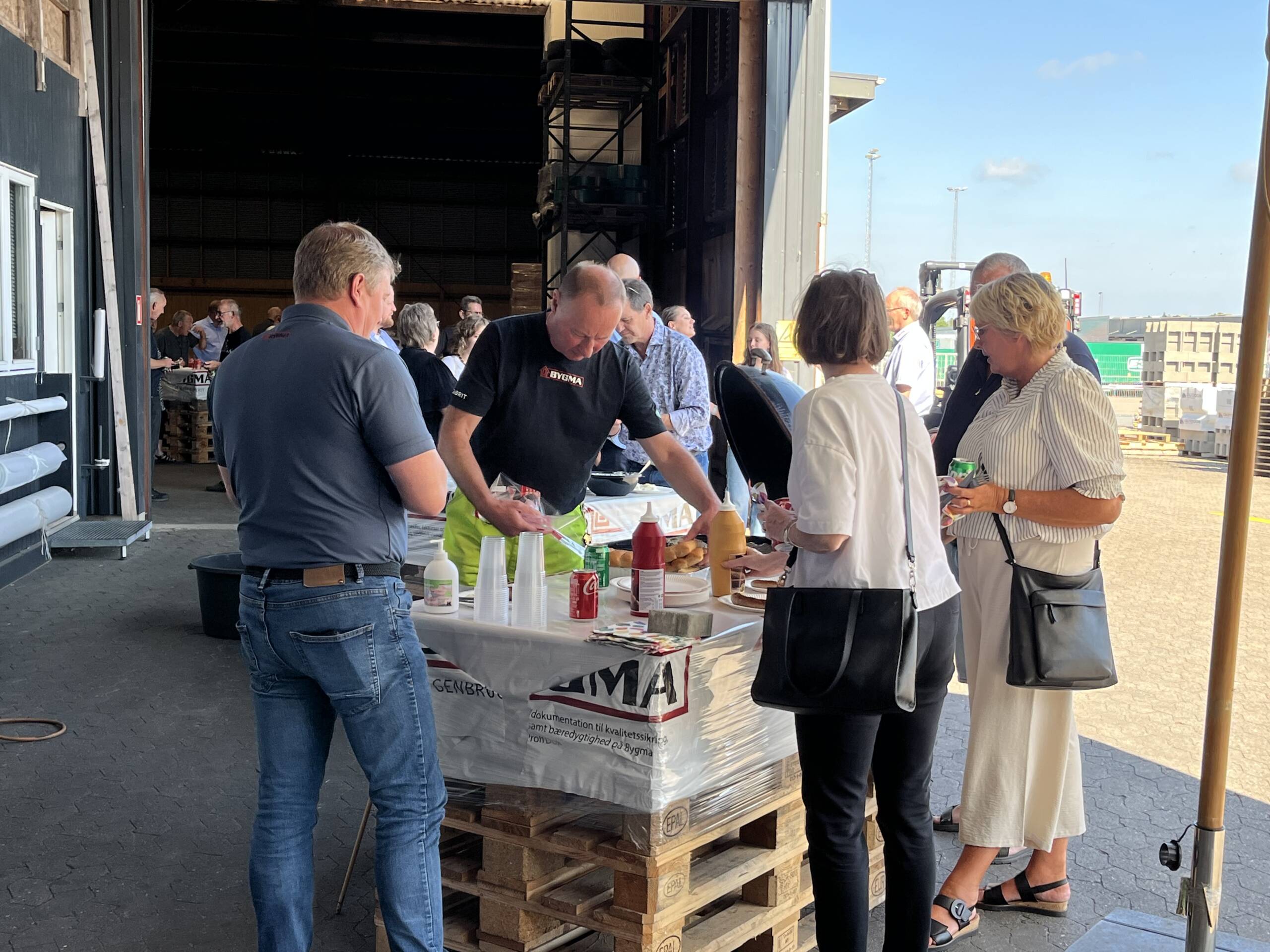 Billede 2 Bygma reception Aksel Hokkerup 15.08.2025