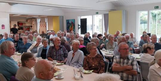 Omkring 100 deltagere havde en fantastisk eftermiddag på Valdemarshus.