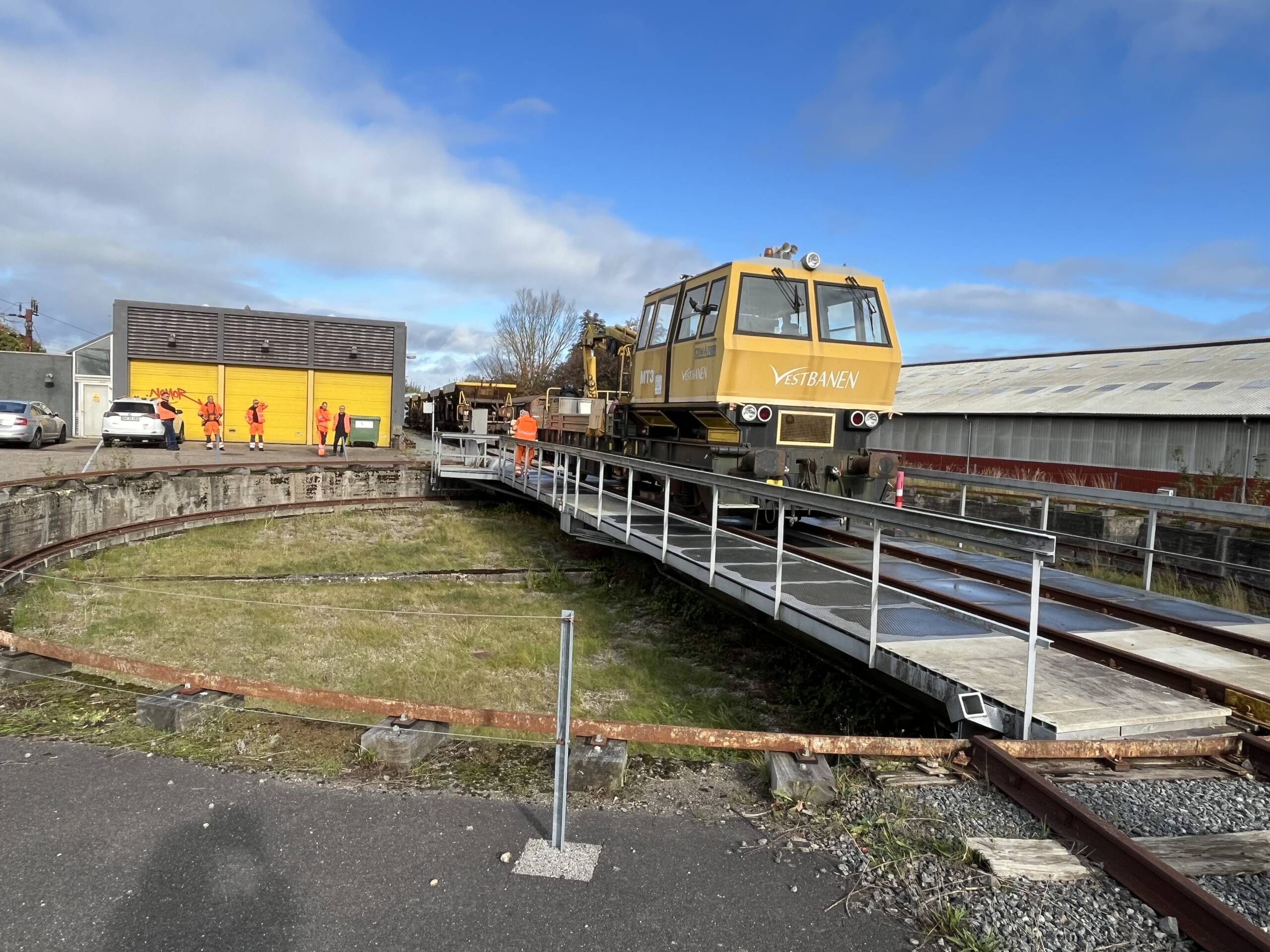 Billede 1 Drejeskiven i Padborg fylder 100 år oktober 20 25