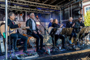 Zero Band er kendt for deres spilleglæde og tætte bånd til Gråsten. Foto Søren Gülck