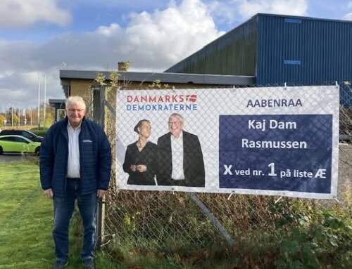 Danmarksdemokraternes spidskandidat er en moden herre