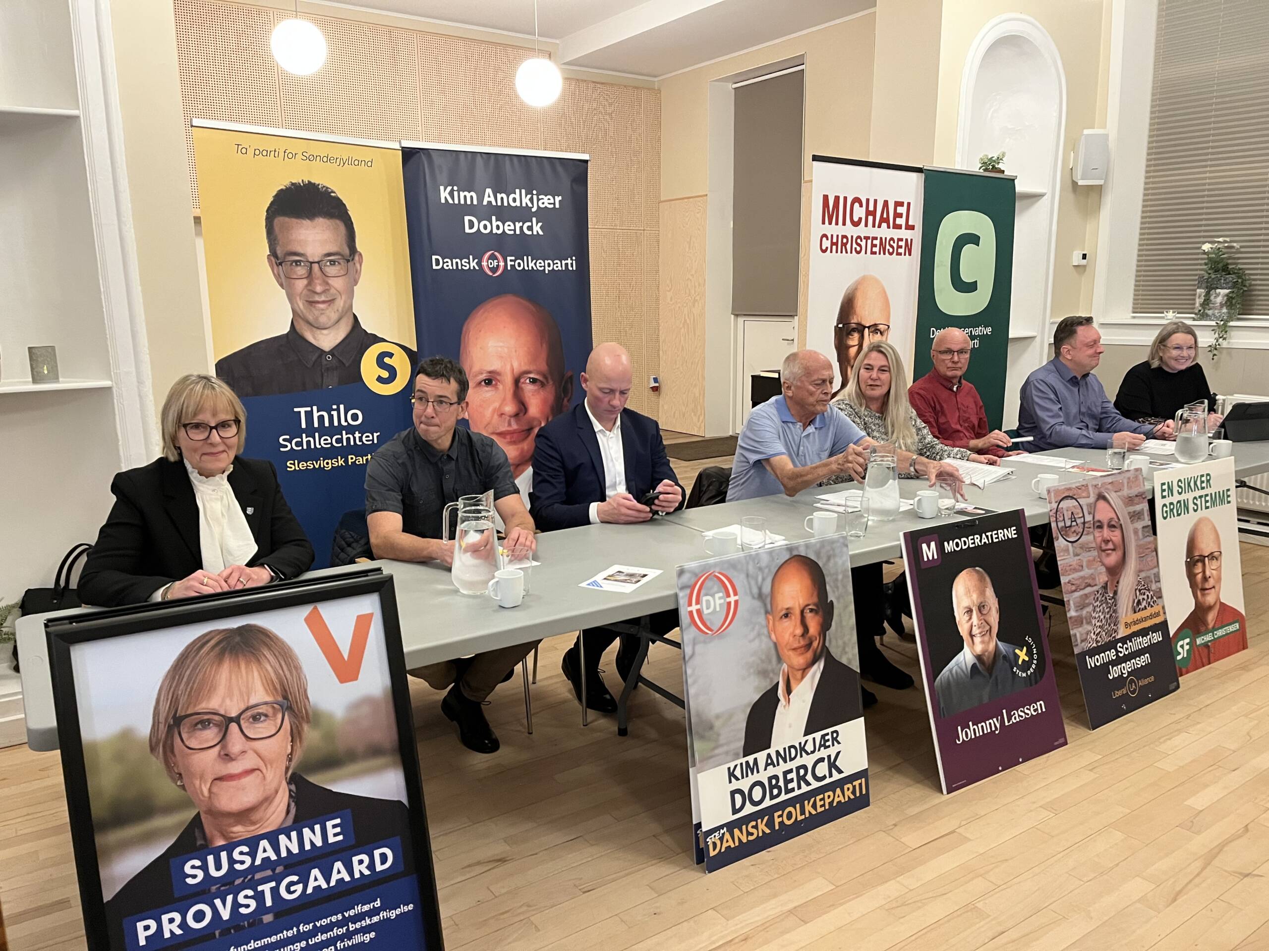 Billede 1 Vælgermøde på Kollundhus 28.10.2025