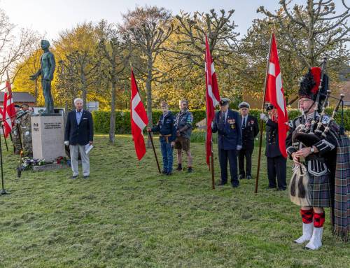 Højtidelig markering af Danmarks befrielse i Gråsten
