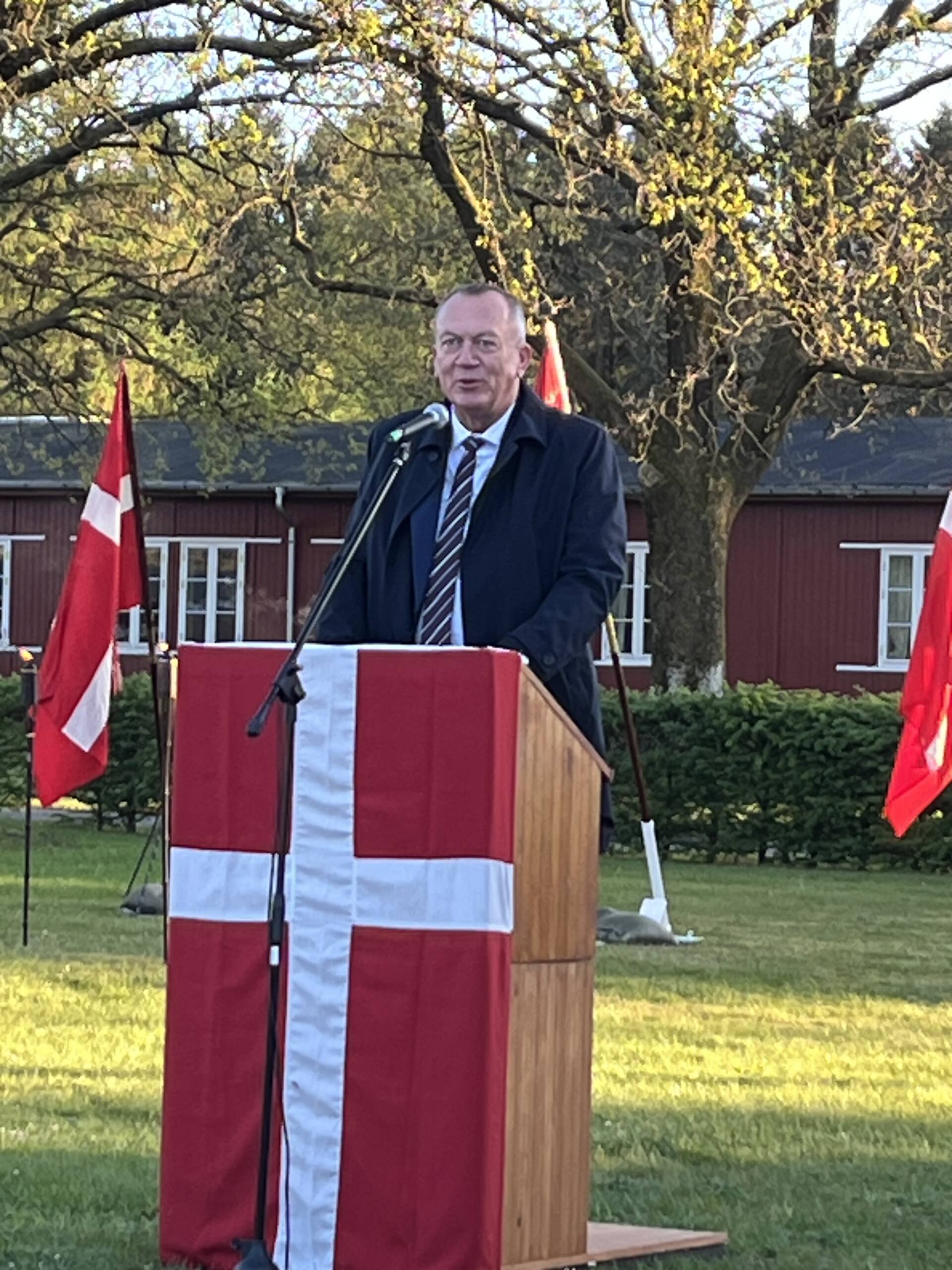 Billede 2 Mindehøjtidelighed i Frøslevlejren 4. maj 2026