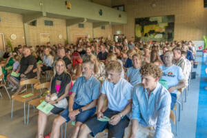 Gråsten Skole holdt festlig dimissionsfest for 46 elever. Foto Søren Gülck