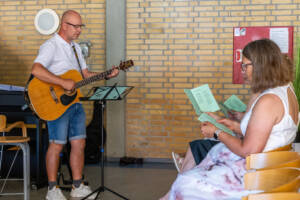 Gråsten Skole holdt festlig dimissionsfest for 46 elever. Foto Søren Gülck