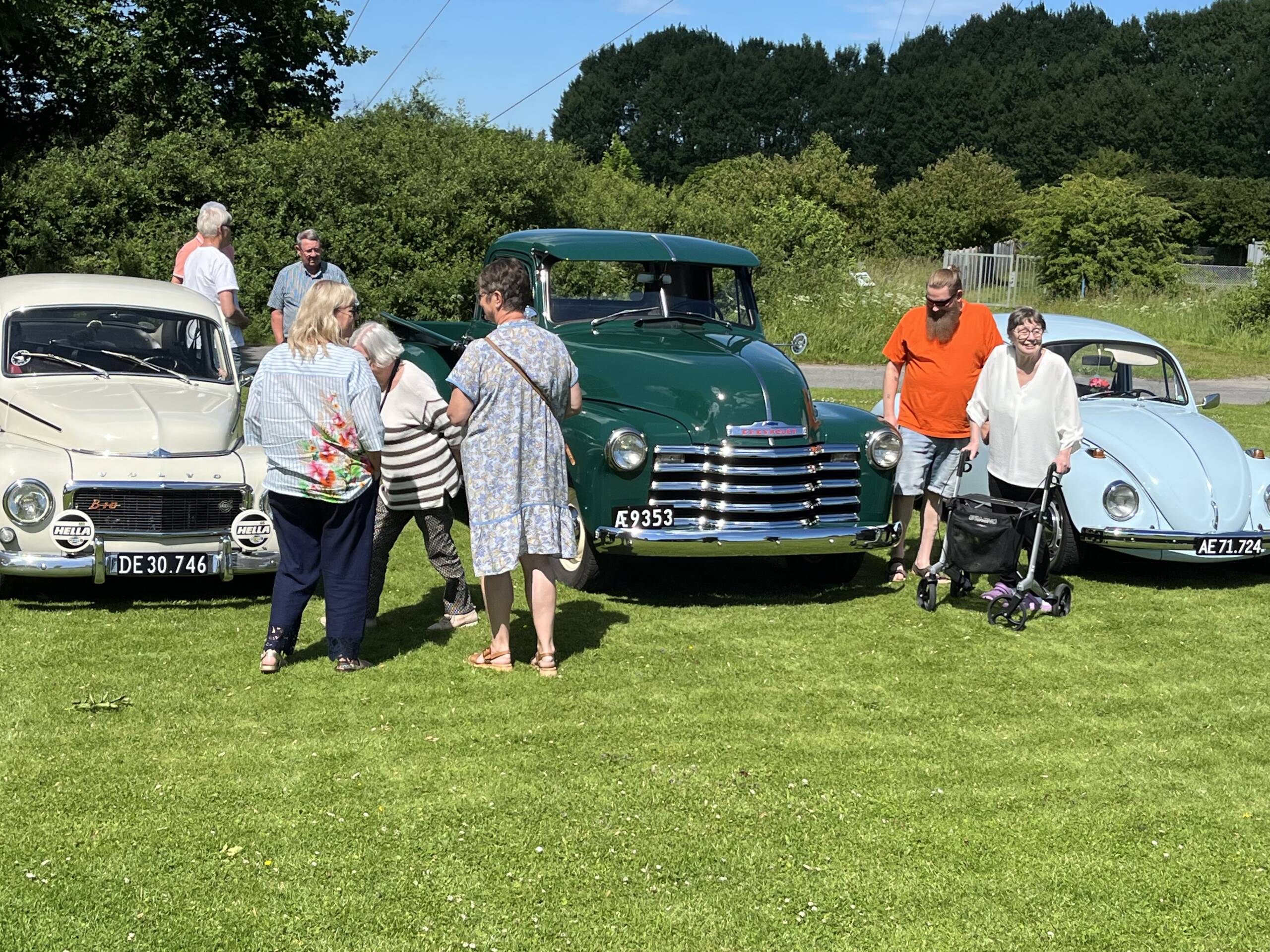 Billede 4 Veteranbiler på Birkelund Plejehjem 21.06.20 26