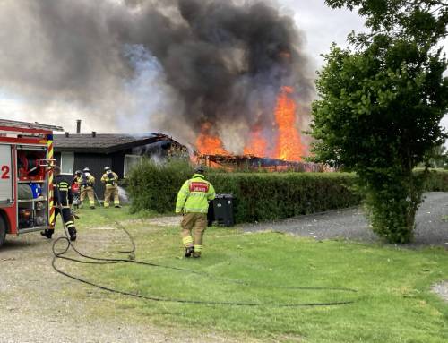 Sommerhus brændte i Rendbjerg