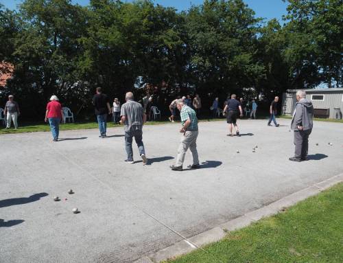 Petanque dyst i Skelde
