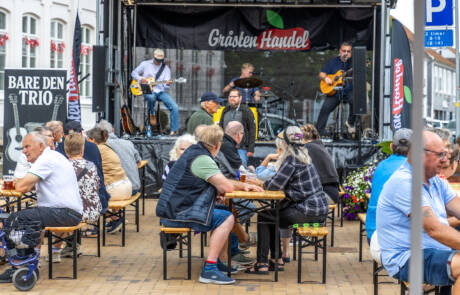 Musik på Torvet under Torvedagene i Gråsten