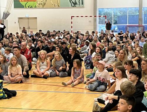 En festlig skolestart på Lyreskovskolen