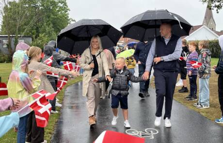 En festlig skolestart på Lyreskovskolen En festlig skolestart på Lyreskovskolen