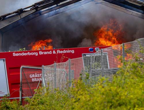 Lithiumbatteri var årsag til brand