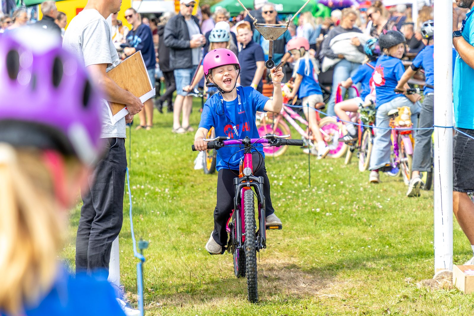 Cykelringridning samlede 59 børn