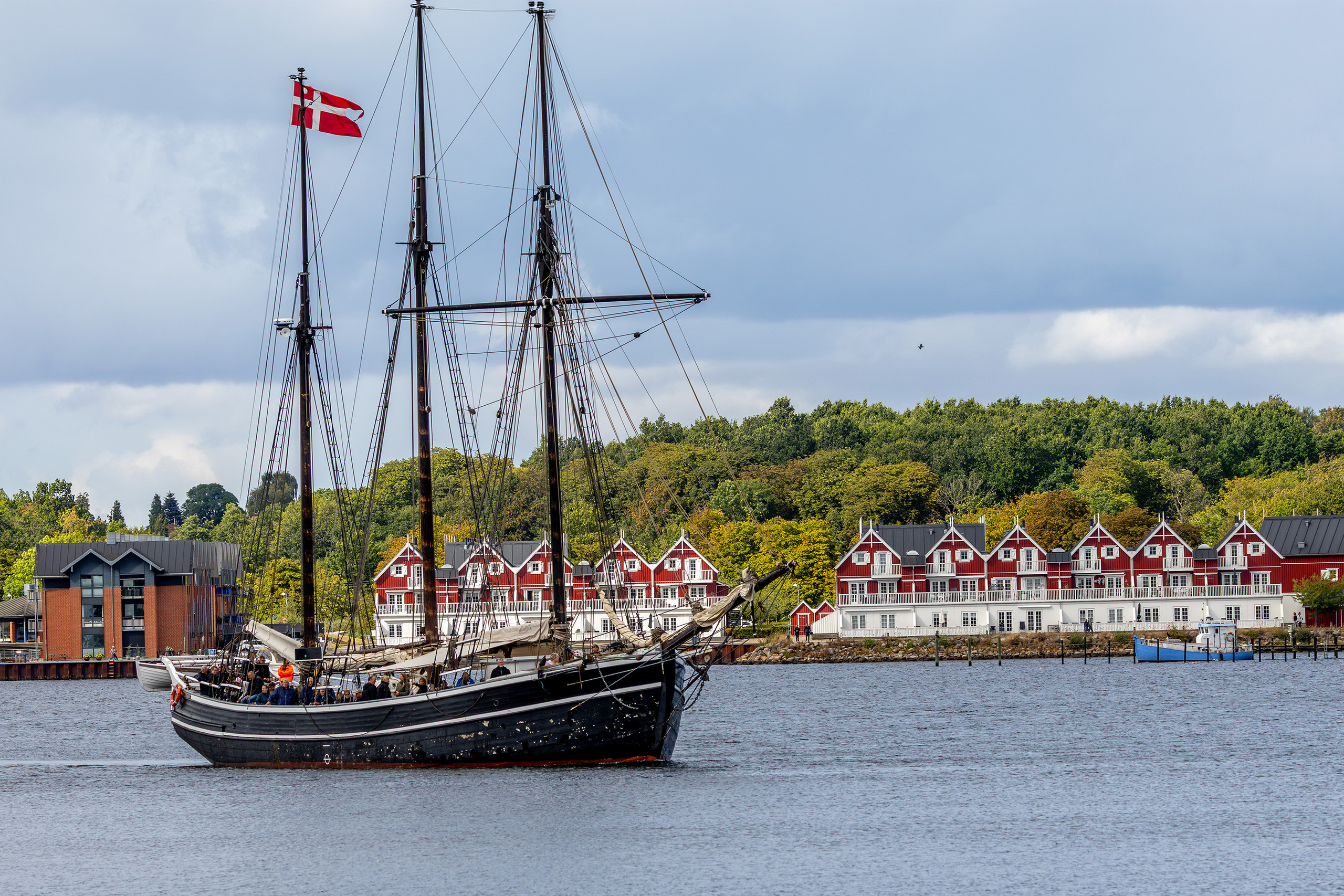 Fulton gæstede Gråsten Skonnerten Fulton gæstede Gråsten