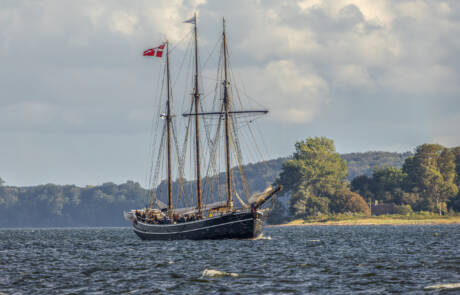 Skonnerten Fulton gæstede Gråsten