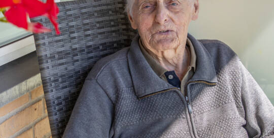 Hans Petersen, Gråsten, fylder 90 år