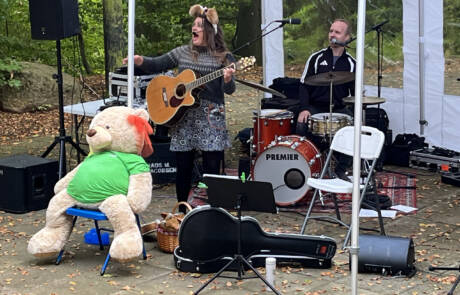 Bamsekoncert på Friluftsscenen i Padborg