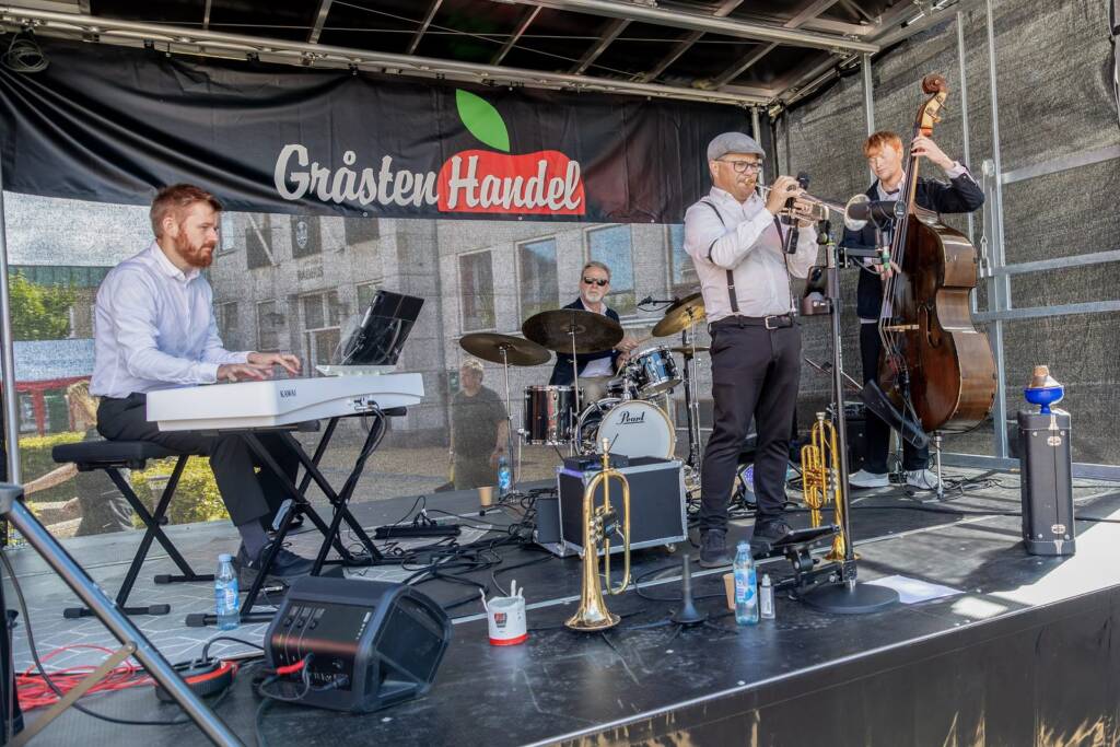 Stemningsfuld jazzaften på Torvet