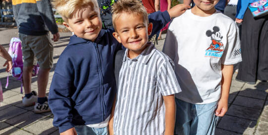 Med sommerfugle i maven til skolestart