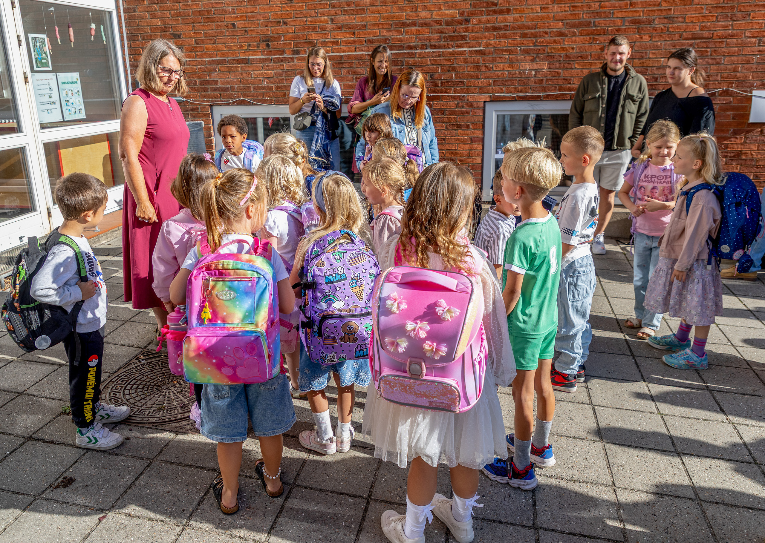 Med sommerfugle i maven til skolestart