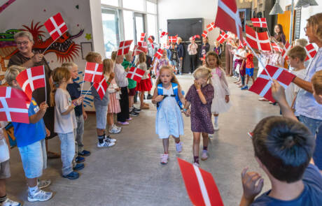 Med sommerfugle i maven til skolestart