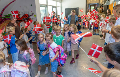 Med sommerfugle i maven til skolestart