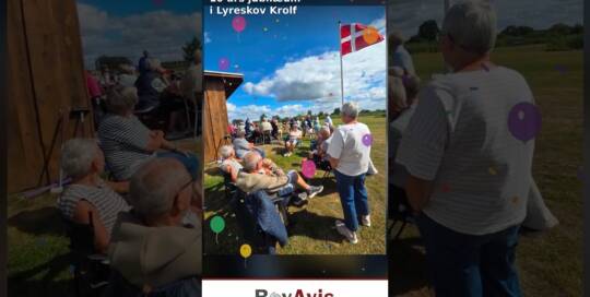 10 års jubilæum i Lyreskov Krolf – video fra Gråsten Avis