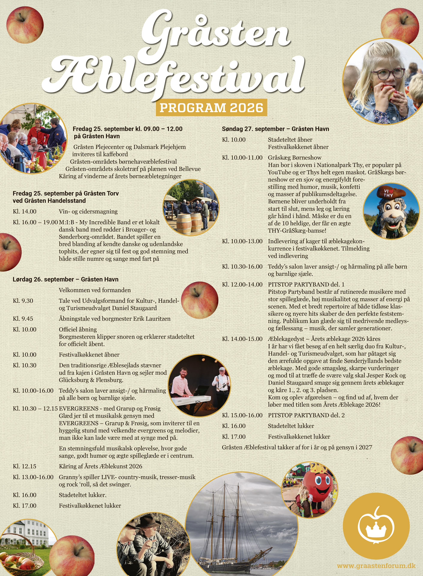 Æblefestival program
