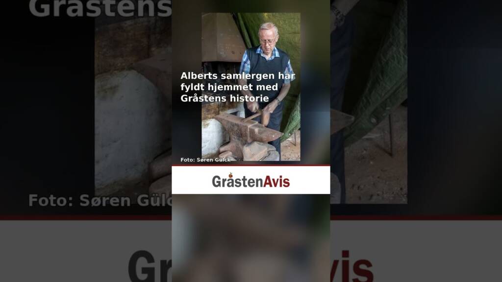 Alberts samlergen har fyldt hjemmet med historie