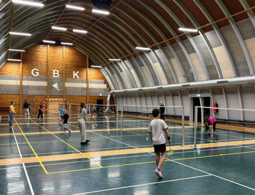 Badminton formand har fået en god start
