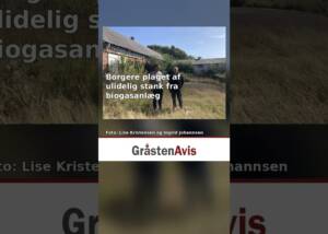 Borgere plaget af stank fra biogasanlæg