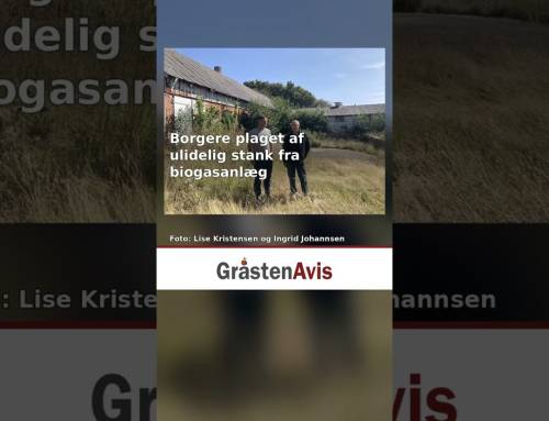 Borgere plaget af stank fra biogasanlæg