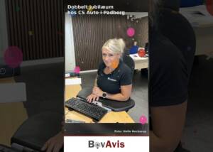 Dobbelt jubilæum hos CS Auto i Padborg – video fra Gråsten Avis