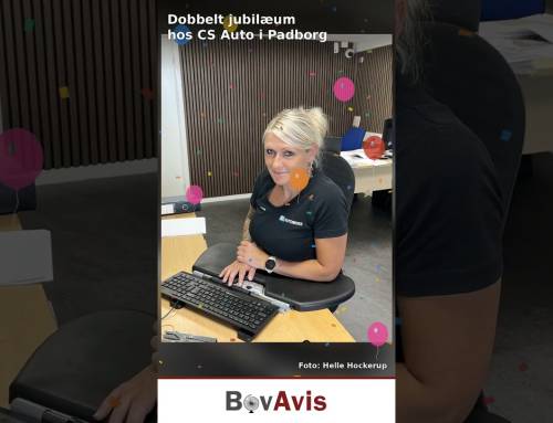 Dobbelt jubilæum hos CS Auto i Padborg