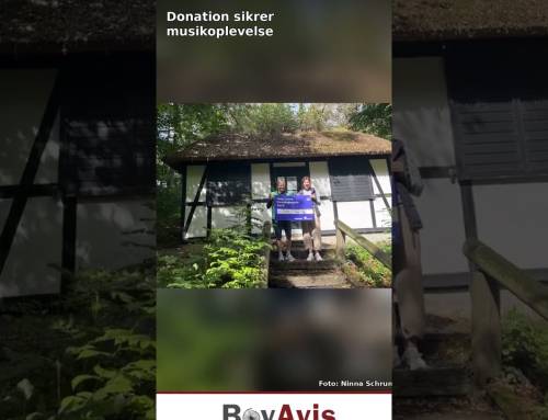 Donation sikrer musikoplevelse